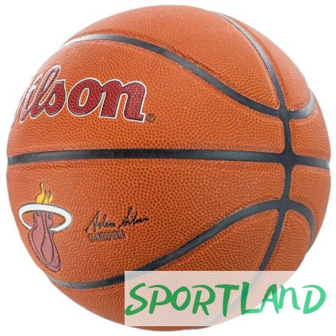 Piłka Wilson Team Alliance Miami Heat Ball WTB3100XBMIA 7 Piłka Wilson Team Alliance Miami Heat Ball WTB3100XBMIA 7
