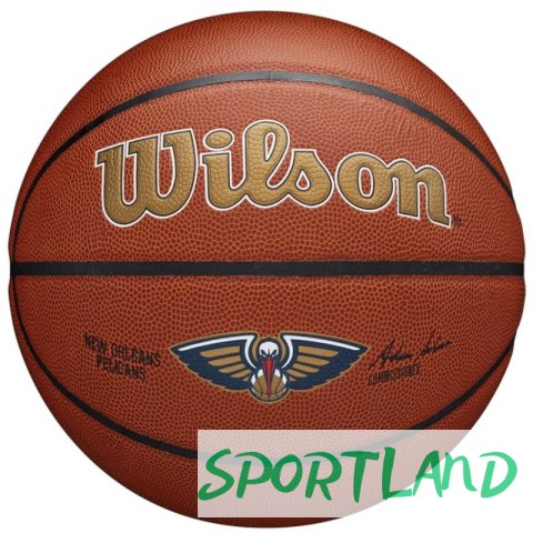 Piłka Wilson Team Alliance New Orleans Pelicans Ball WTB3100XBBNO 7 Piłka Wilson Team Alliance New Orleans Pelicans Ball WTB3100XBBNO 7