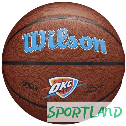 Piłka Wilson Team Alliance Oklahoma City Thunder Ball WTB3100XBOKC 7