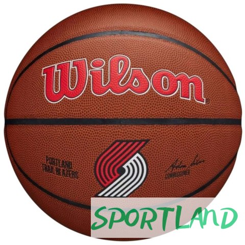 Piłka Wilson Team Alliance Portland Trail Blazers Ball WTB3100XBPOR 7 Piłka Wilson Team Alliance Portland Trail Blazers Ball WTB3100XBPOR 7