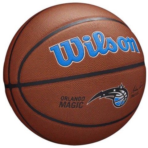 Piłka do koszykówki Wilson Team Alliance Orlando Magic Ball WTB3100XBORL 7 Piłka do koszykówki Wilson Team Alliance Orlando Magic Ball WTB3100XBORL 7