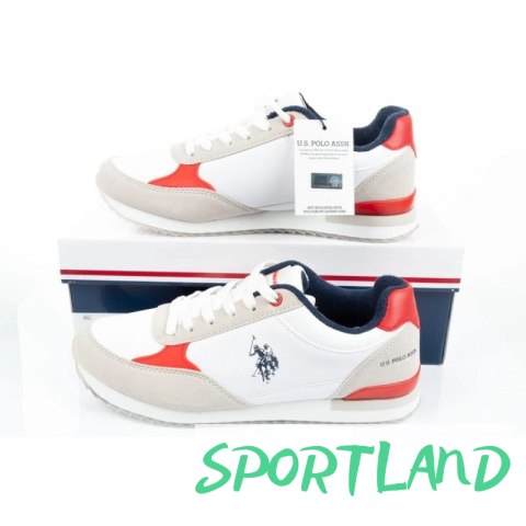 Buty sportowe U.S. Polo ASSN. M UP21M48062-WHI-RED01 43 Buty sportowe U.S. Polo ASSN. M UP21M48062-WHI-RED01 43