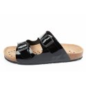 Klapki robocze Abeba Sandals Black W 8088 36