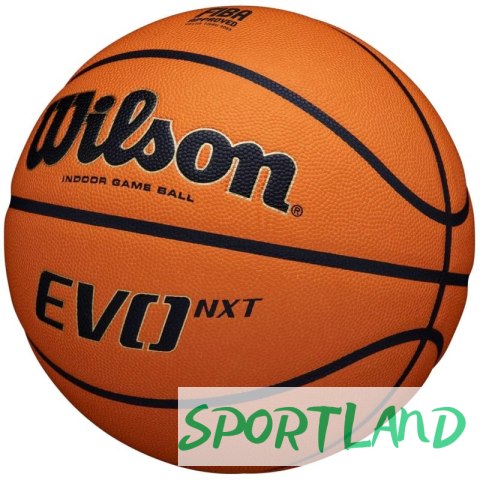 Piłka do koszykówki Wilson Evo NXT FIBA Game Ball WTB0965XB 7 Piłka do koszykówki Wilson Evo NXT FIBA Game Ball WTB0965XB 7