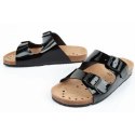 Klapki robocze Abeba Sandals Black W 8088 36
