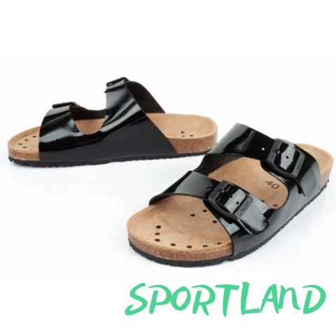 Klapki robocze Abeba Sandals Black W 8088 36 Klapki robocze Abeba Sandals Black W 8088 36