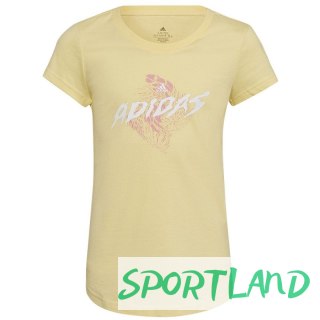 Koszulka adidas 3 BAR G Tee Jr HL1619 164 cm