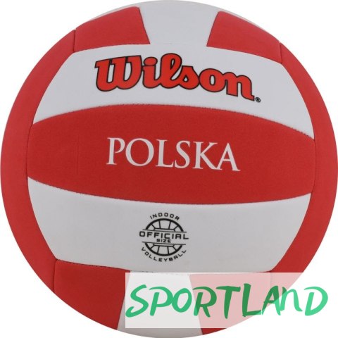 Piłka Wilson Super Soft Play Polska Volleyball WTH90118XBPO 5 Piłka Wilson Super Soft Play Polska Volleyball WTH90118XBPO 5