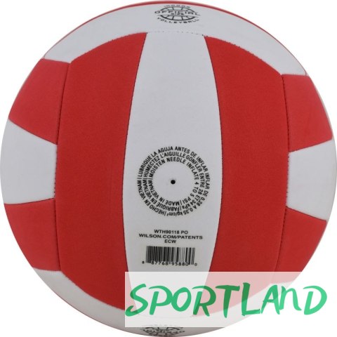 Piłka Wilson Super Soft Play Polska Volleyball WTH90118XBPO 5 Piłka Wilson Super Soft Play Polska Volleyball WTH90118XBPO 5