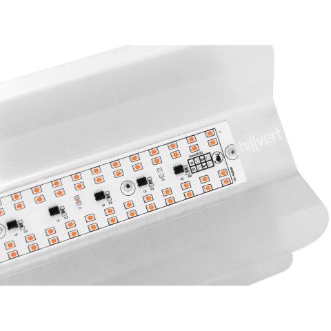 Lampa do wzrostu uprawy roślin pełne spektrum 25 x 12 cm 136 LED 50 W srebrna Lampa do wzrostu uprawy roślin pełne spektrum 25 x 12 cm 136 LED 50 W srebrna