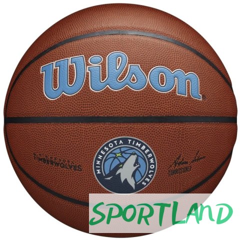 Piłka Wilson NBA Team Minnesota Timberwolves Ball WTB3100XBMIN 7 Piłka Wilson NBA Team Minnesota Timberwolves Ball WTB3100XBMIN 7