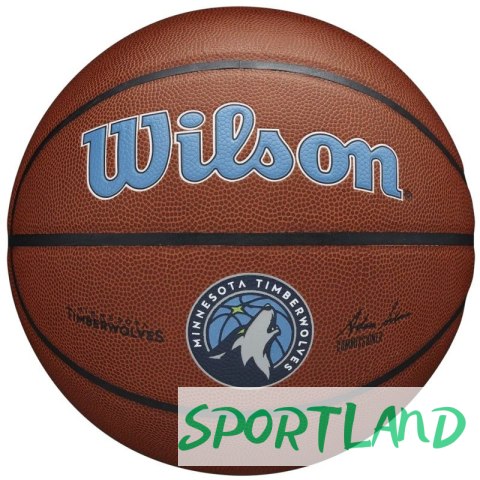 Piłka Wilson NBA Team Minnesota Timberwolves Ball WTB3100XBMIN 7 Piłka Wilson NBA Team Minnesota Timberwolves Ball WTB3100XBMIN 7
