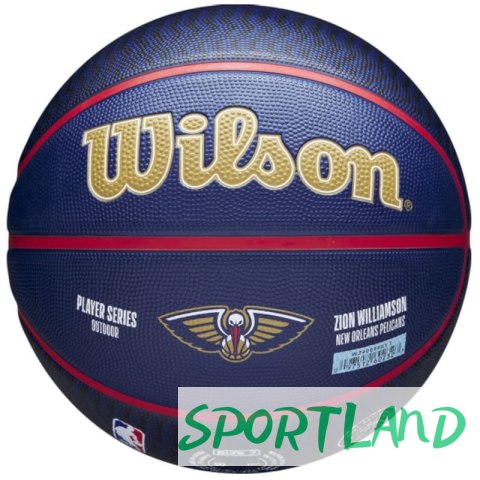 Piłka do koszykówki Wilson NBA Player Icon Zion Williamson Outdoor Ball WZ4008601XB7 7 Piłka do koszykówki Wilson NBA Player Icon Zion Williamson Outdoor Ball WZ4008601XB7 7