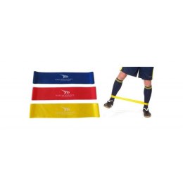 Guma fitness Yakima żółta/czerwona/niebieska 100114 zestaw 3szt N/A