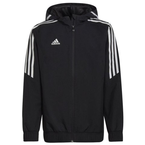 Kurtka adidas Condivo 22 All Weather Jacket Jr HA6253 116 cm