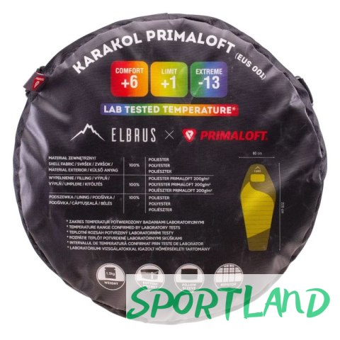 Śpiwór Elbrus Karakol Primaloft 92800407771 N/A Śpiwór Elbrus Karakol Primaloft 92800407771 N/A
