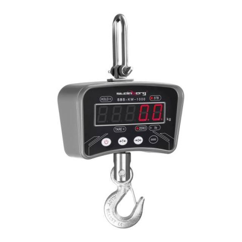Waga hakowa wisząca podwieszana z pilotem LED do 1 Tony / 0,2 kg Waga hakowa wisząca podwieszana z pilotem LED do 1 Tony / 0,2 kg