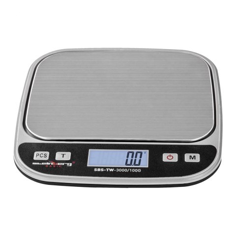 Waga precyzyjna laboratoryjna SBS-TW-3000/100G do 3000g / 0,1g Waga precyzyjna laboratoryjna SBS-TW-3000/100G do 3000g / 0,1g