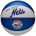 Piłka Wilson NBA Team Retro Brooklyn Nets Mini Ball WTB3200XBBRO 3 Piłka Wilson NBA Team Retro Brooklyn Nets Mini Ball WTB3200XBBRO 3
