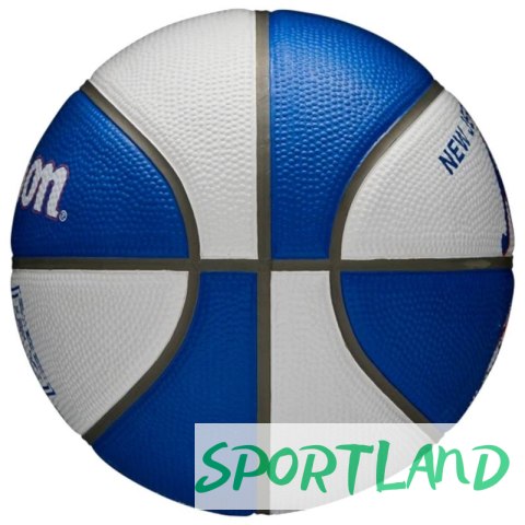 Piłka Wilson NBA Team Retro Brooklyn Nets Mini Ball WTB3200XBBRO 3 Piłka Wilson NBA Team Retro Brooklyn Nets Mini Ball WTB3200XBBRO 3