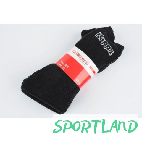 Skarpetki Kappa czarne długie 34113IW 901 43-46 Skarpetki Kappa czarne długie 34113IW 901 43-46