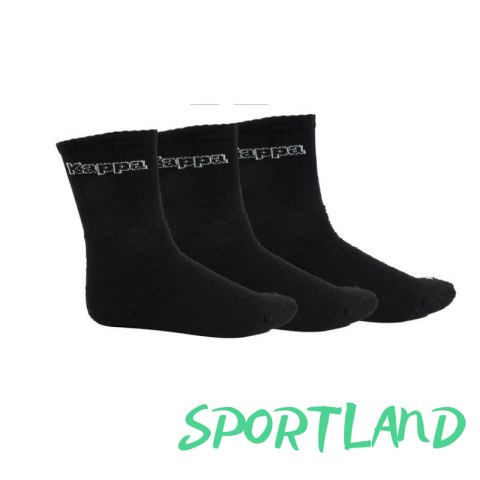 Skarpetki Kappa czarne długie 34113IW 901 43-46 Skarpetki Kappa czarne długie 34113IW 901 43-46