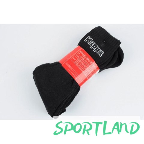 Skarpetki Kappa czarne długie 34113IW 901 43-46 Skarpetki Kappa czarne długie 34113IW 901 43-46