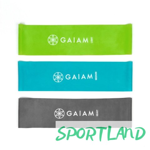 Zestaw gum treningowych Gaiam 63578 N/A Zestaw gum treningowych Gaiam 63578 N/A
