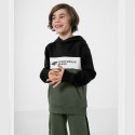 Bluza 4F Jr HJZ22-JBLM003 46S 140 cm