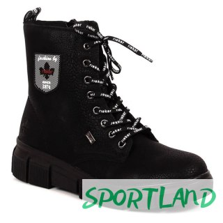 Wodoodporne komfortowe botki Rieker W RKR557 38