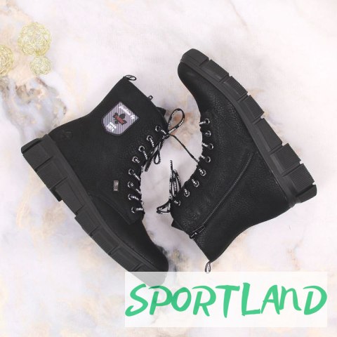 Wodoodporne komfortowe botki Rieker W RKR557 38 Wodoodporne komfortowe botki Rieker W RKR557 38