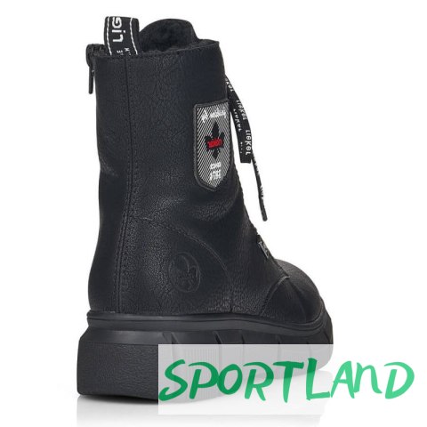 Wodoodporne komfortowe botki Rieker W RKR557 38 Wodoodporne komfortowe botki Rieker W RKR557 38