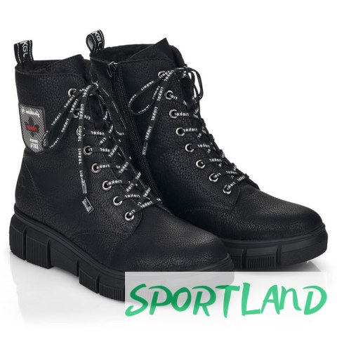 Wodoodporne komfortowe botki Rieker W RKR557 38 Wodoodporne komfortowe botki Rieker W RKR557 38