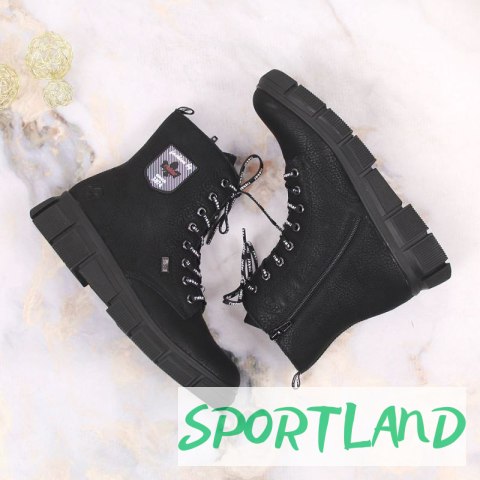 Wodoodporne komfortowe botki Rieker W RKR557 38 Wodoodporne komfortowe botki Rieker W RKR557 38