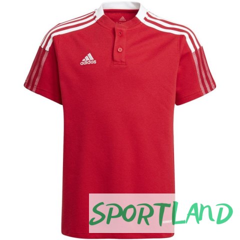 Koszulka adidas Tiro 21 Polo Jr GM7346 128cm Koszulka adidas Tiro 21 Polo Jr GM7346 128cm