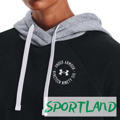 Bluza Under Armour Rival Fleece CB Hoodie W 1373031 001 L Bluza Under Armour Rival Fleece CB Hoodie W 1373031 001 L