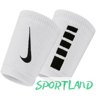 Frotki, opaski Nike Elite Doublewide Wristbans 2 szt. N1006700101OS N/A