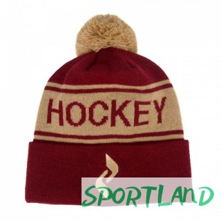 Czapka zimowa Hockey CZAPHOK bordowy