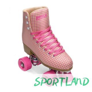 Wrotki Impala Squad Skate Pink Tartan 40