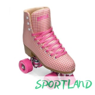 Wrotki Impala Squad Skate Pink Tartan 40