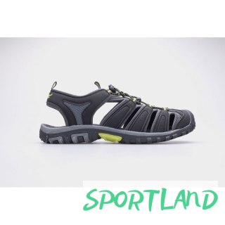 Sandały HI-TEC Eritio M AVSSS21-HT-02 BLACK/LIME 44