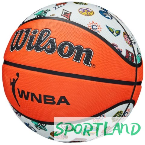 Piłka do koszykówki Wilson WNBA All Team Ball WTB46001X 6 Piłka do koszykówki Wilson WNBA All Team Ball WTB46001X 6