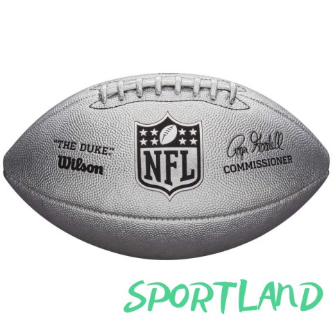 Piłka Wilson NFL Duke Metallic Edition Ball WTF1827XB 9 Piłka Wilson NFL Duke Metallic Edition Ball WTF1827XB 9