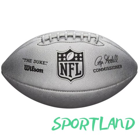 Piłka Wilson NFL Duke Metallic Edition Ball WTF1827XB 9 Piłka Wilson NFL Duke Metallic Edition Ball WTF1827XB 9