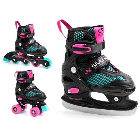 Rolki SMJ sport 3w1 Jr BS-616TP 27-30 Rolki SMJ sport 3w1 Jr BS-616TP 27-30