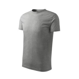 Koszulka Malfini Basic Free Jr MLI-F3812 ciemnoszary melanż 110 cm/4 lata