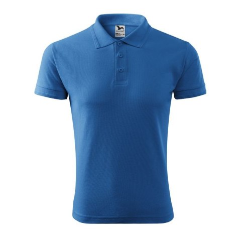 Koszulka polo Malfini Pique Polo M MLI-20314 (lazurowy) 3XL Koszulka polo Malfini Pique Polo M MLI-20314 (lazurowy) 3XL