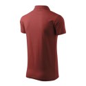 Koszulka polo Malfini Single J. M MLI-20213 bordowy XL