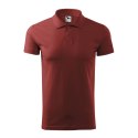 Koszulka polo Malfini Single J. M MLI-20213 bordowy XL