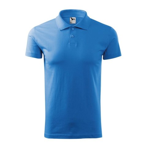 Koszulka polo Malfini Single J. M MLI-20214 lazurowy 2XL Koszulka polo Malfini Single J. M MLI-20214 lazurowy 2XL